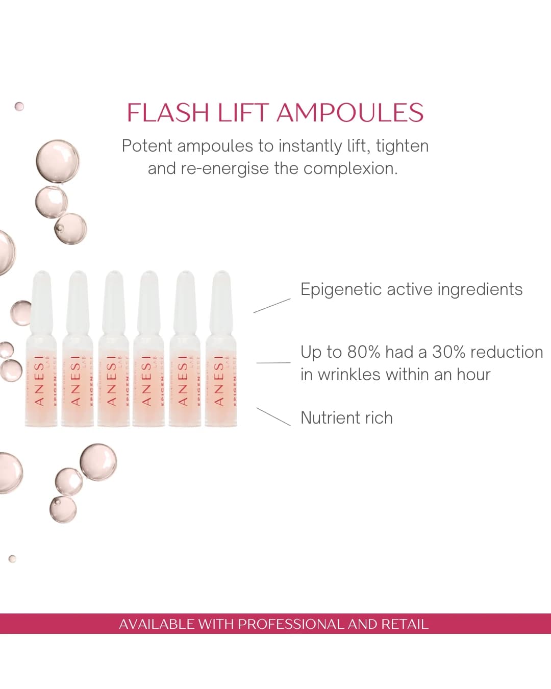 ANESI LAB EPIGEN FLASH LIFT AMPOLE 6 x 1,5 ML